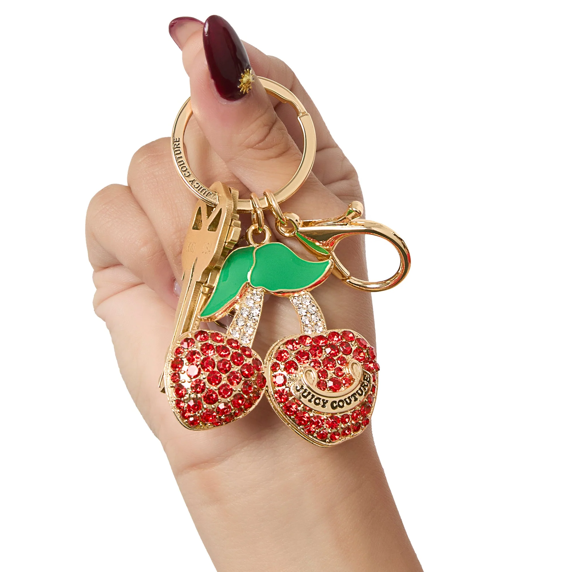 Cherry Charm Keychain Bag Charm