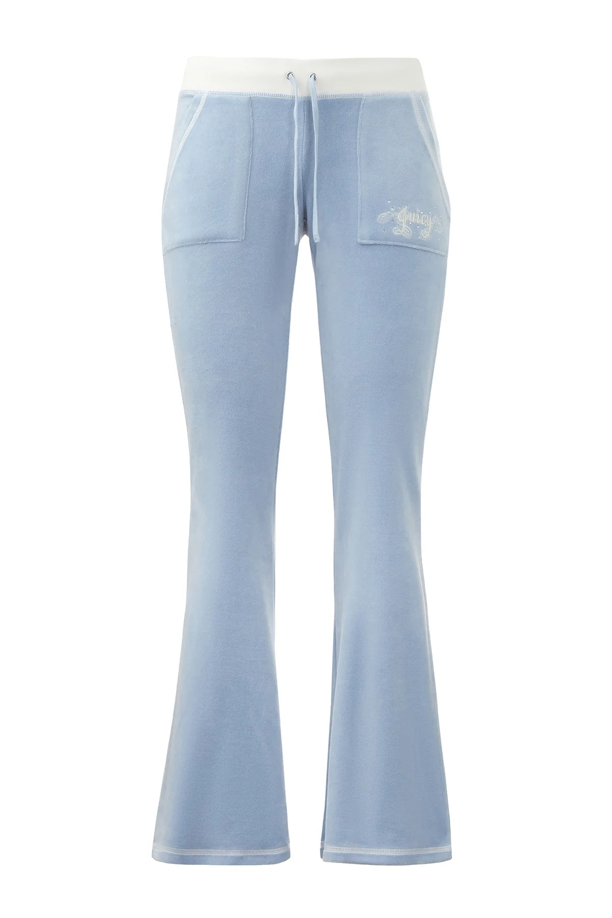Sweetheart Cotton Velour Track Pants