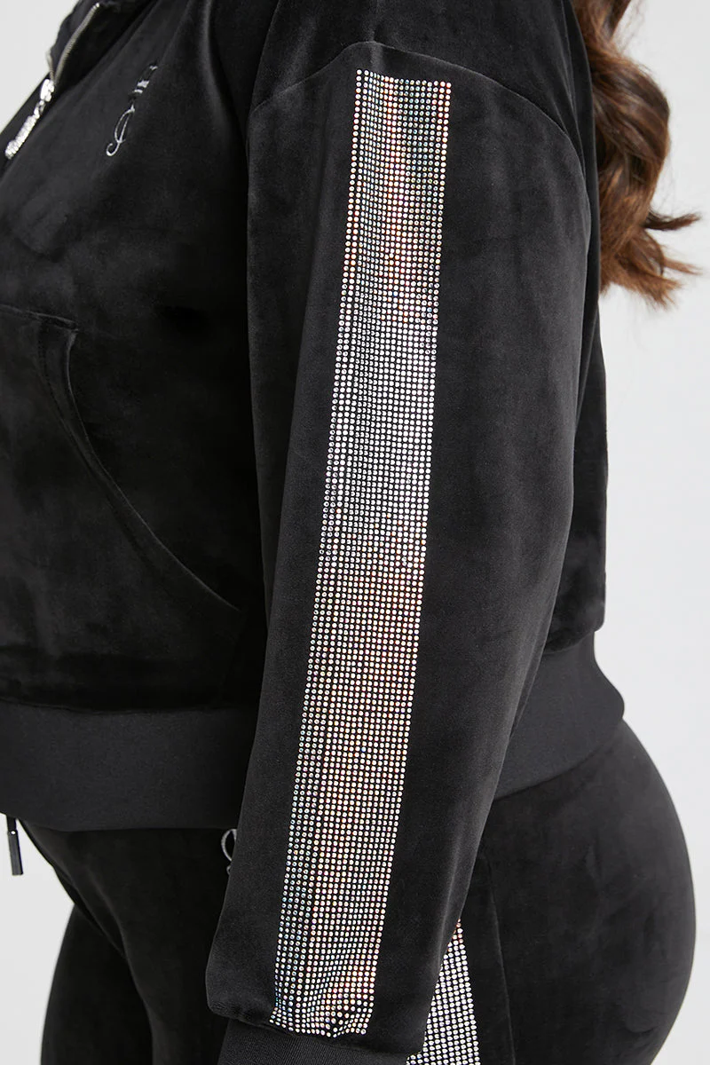 Plus-Size 30th Birthday Relaxed Scottie Velour Hoodie