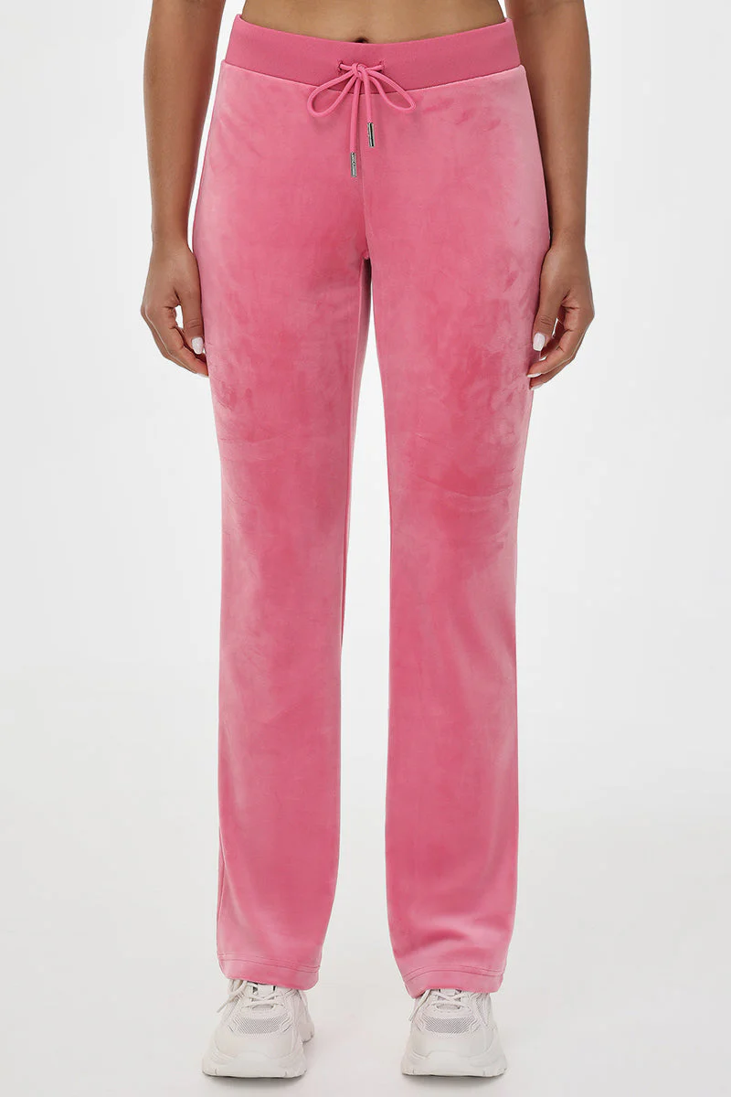 Mixed Crystals Velour Track Pants