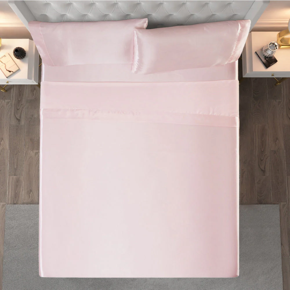 Solid Satin Sheet Set