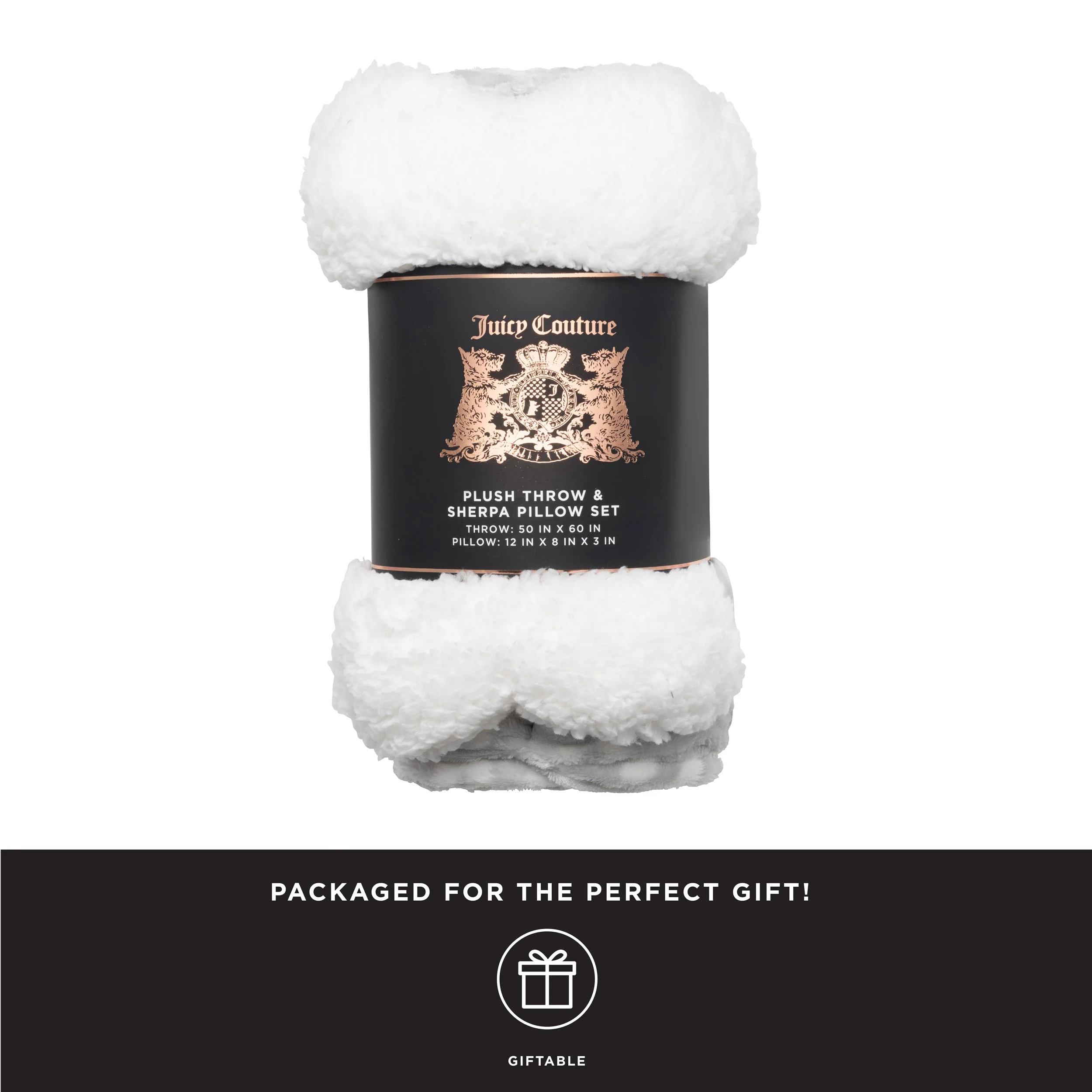 Pet Throw Blanket & Bone Pillow 2-Piece Set