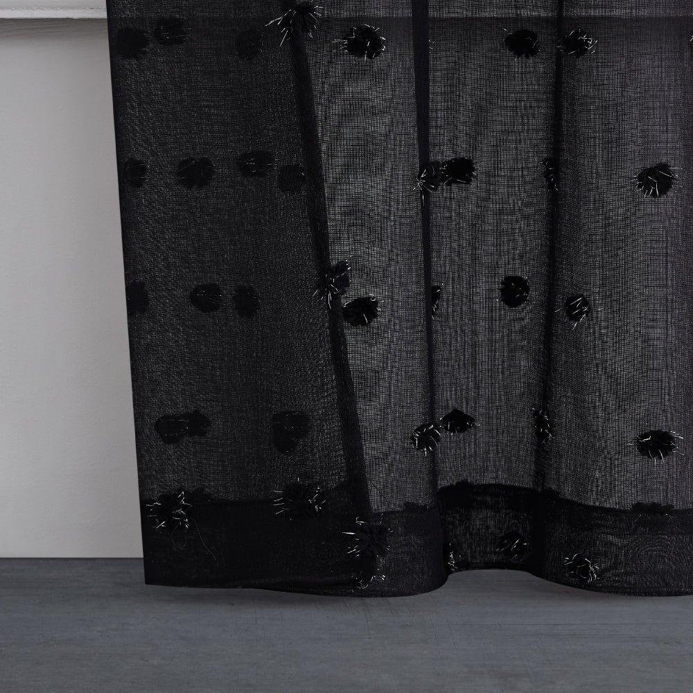 Evelyn Polka Dot Sheer Curtains