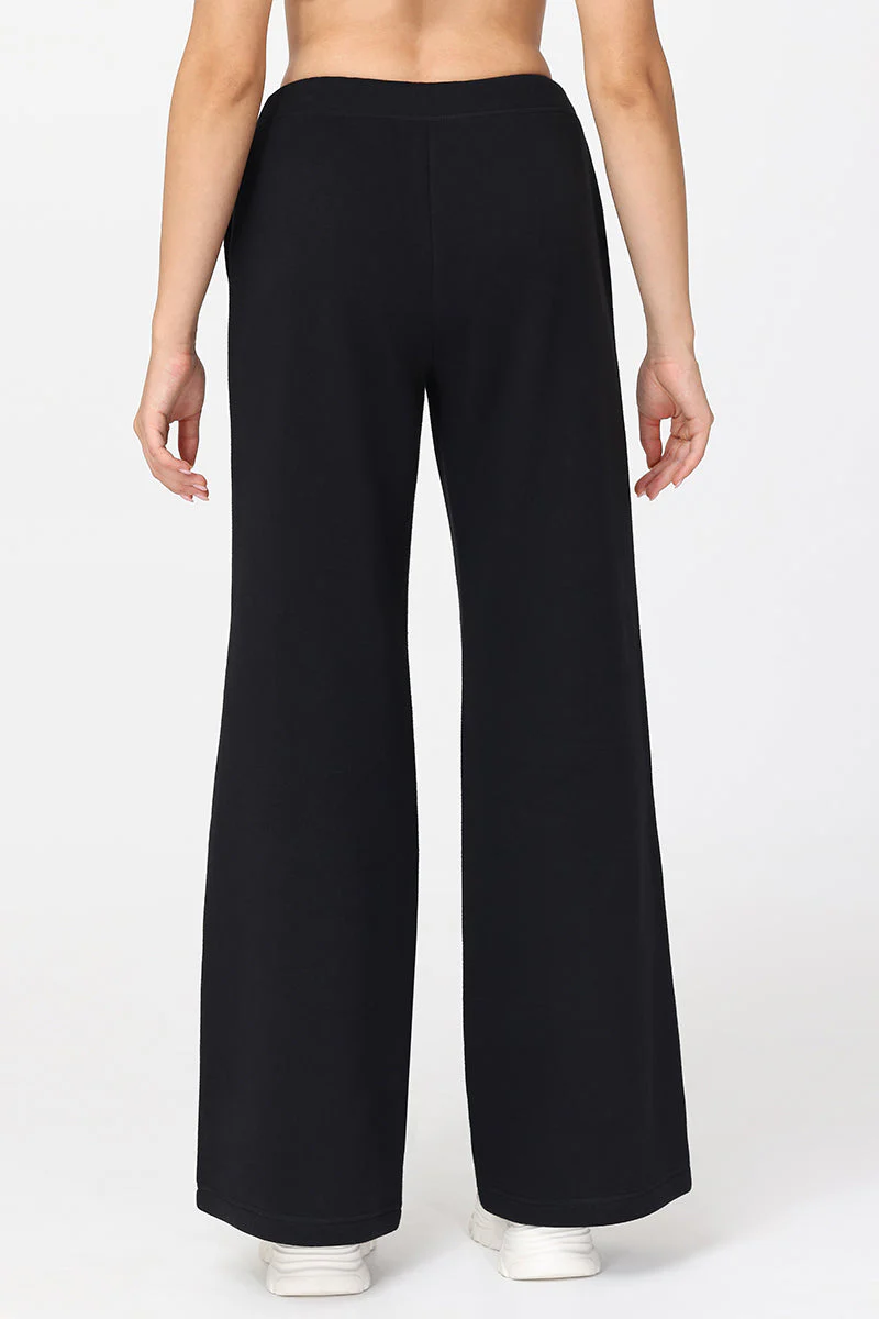 Roses Wide Leg Track Pants