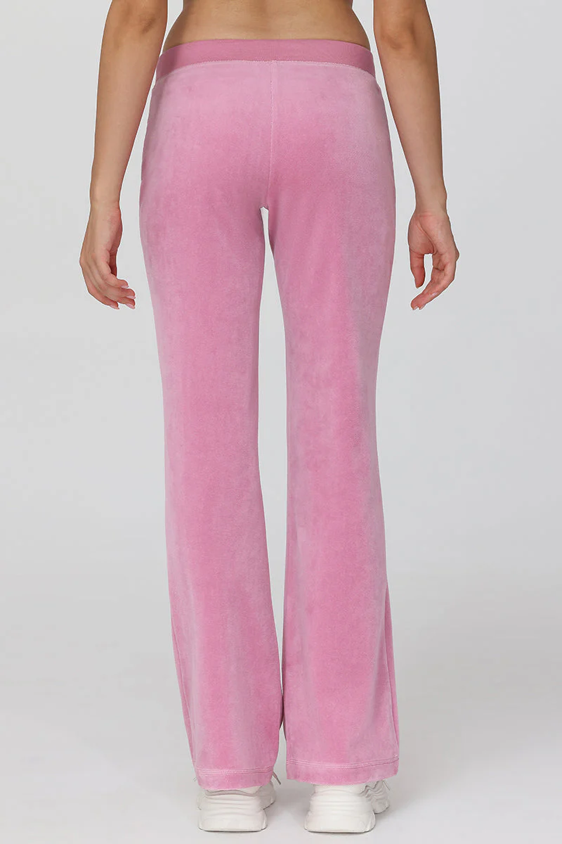 Monogram Heritage Cotton Velour Track Pants
