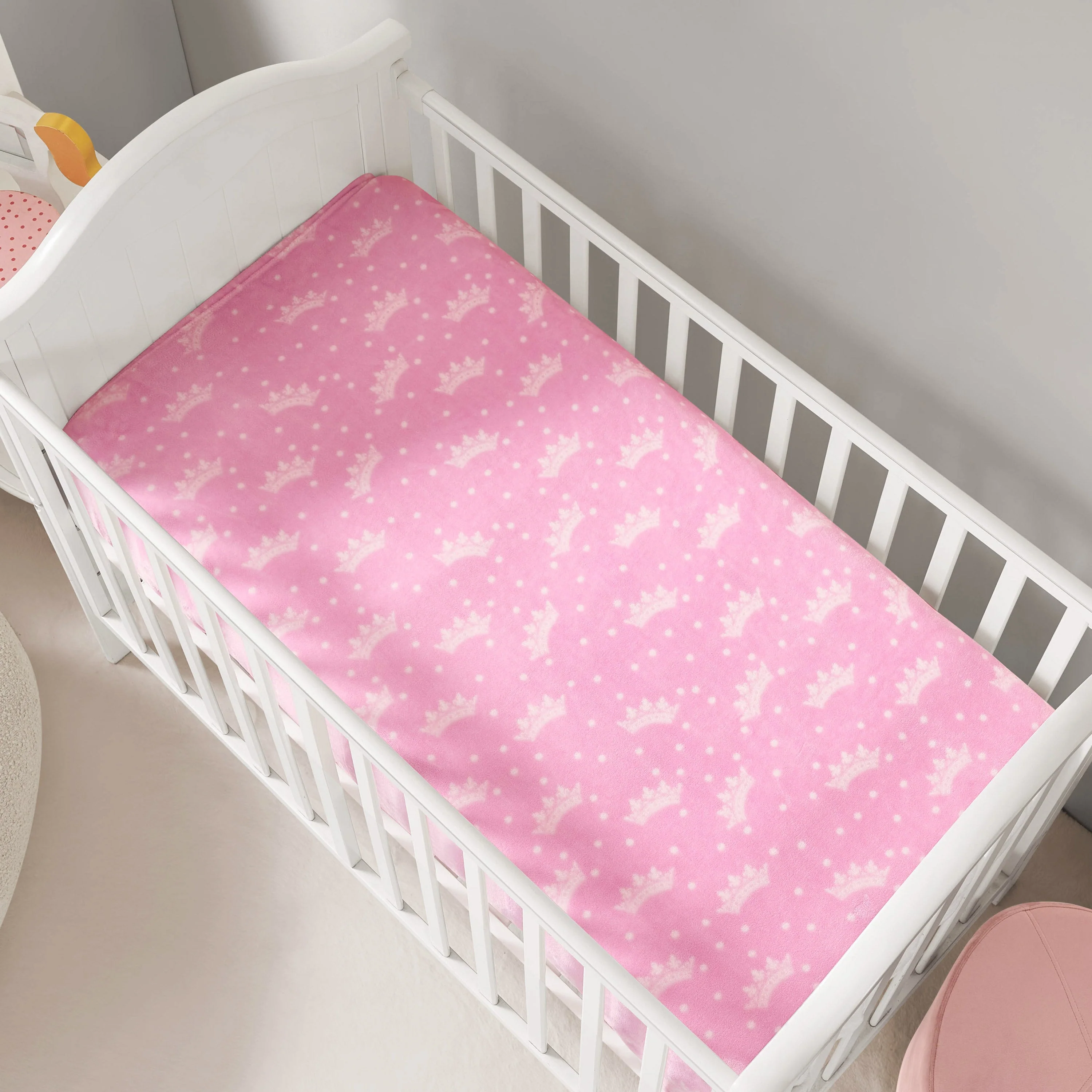 Plush Baby Throw Blanket
