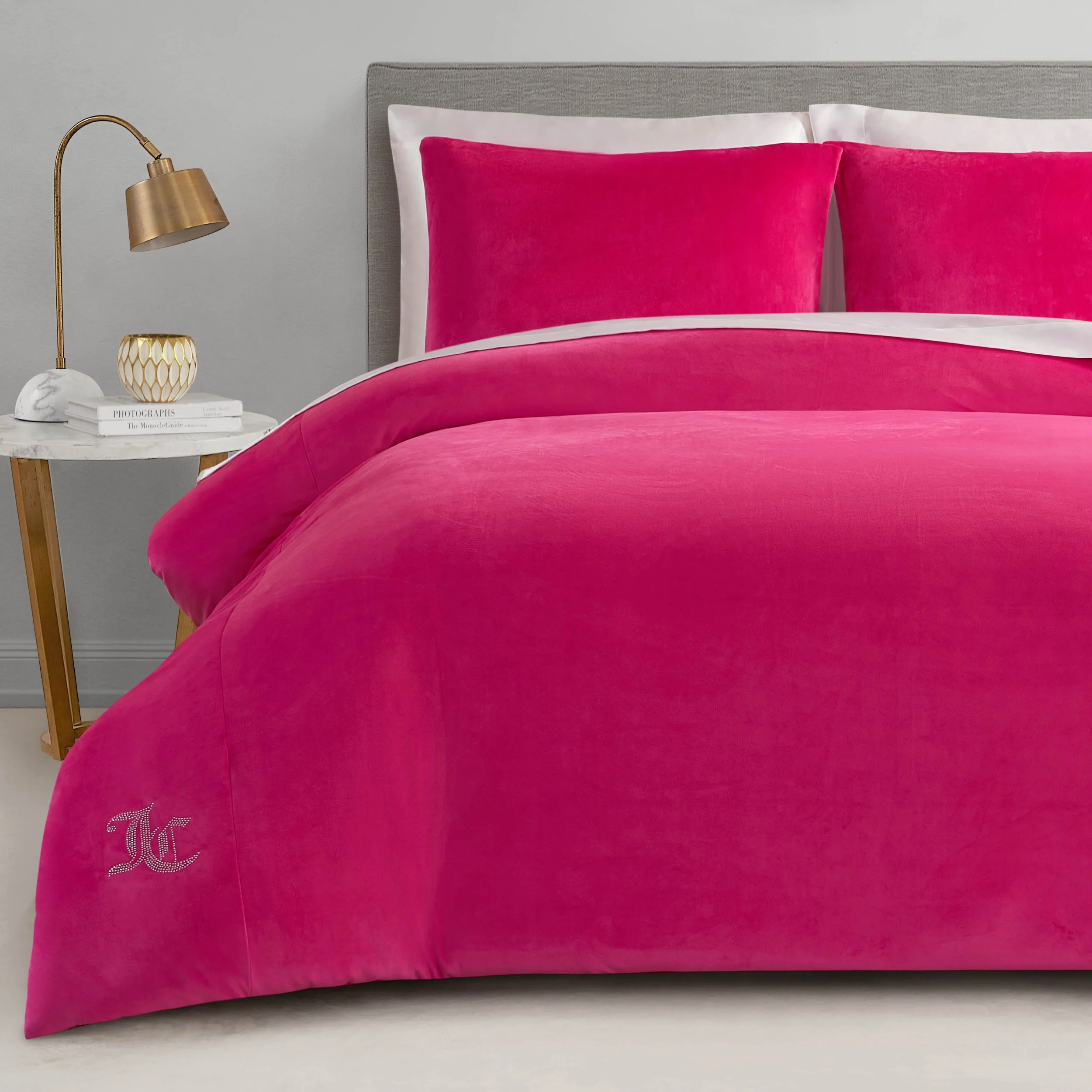 Velour Comforter Set
