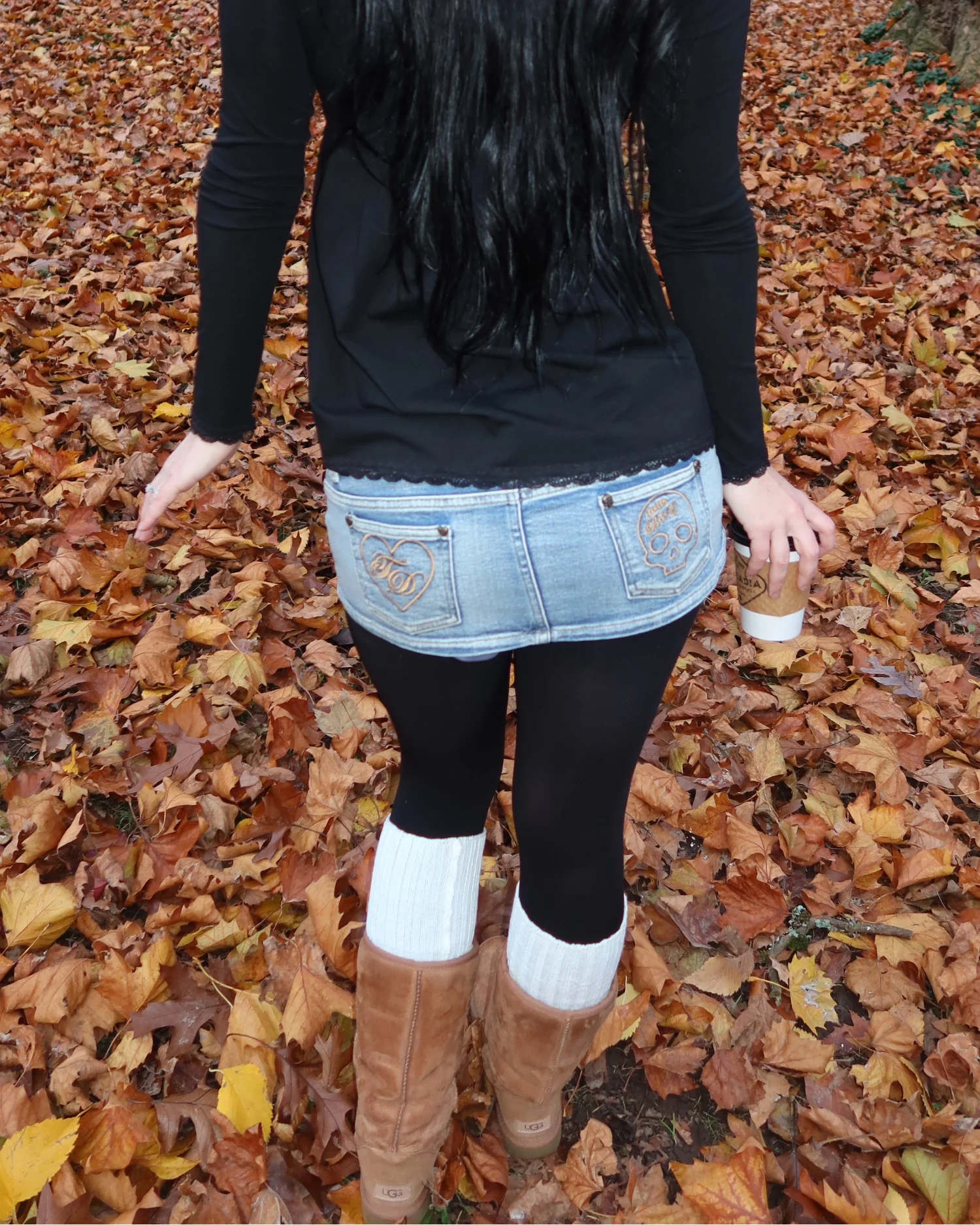 First Edition Denim Micro Skort - Classic Blue