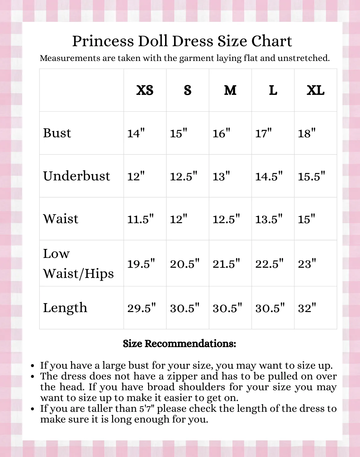 Princess Doll Milkmaid Dress