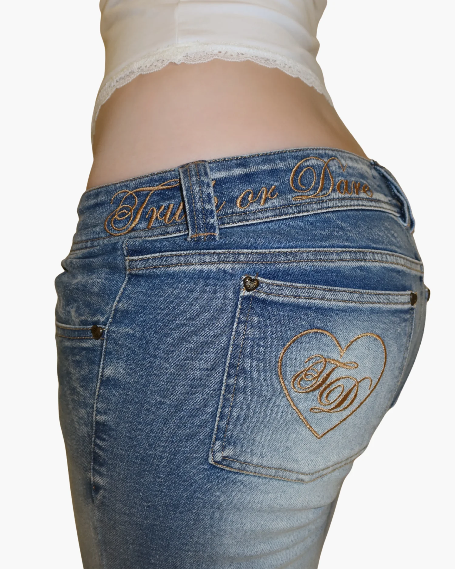 First Edition Low Rise Jeans - Classic Blue