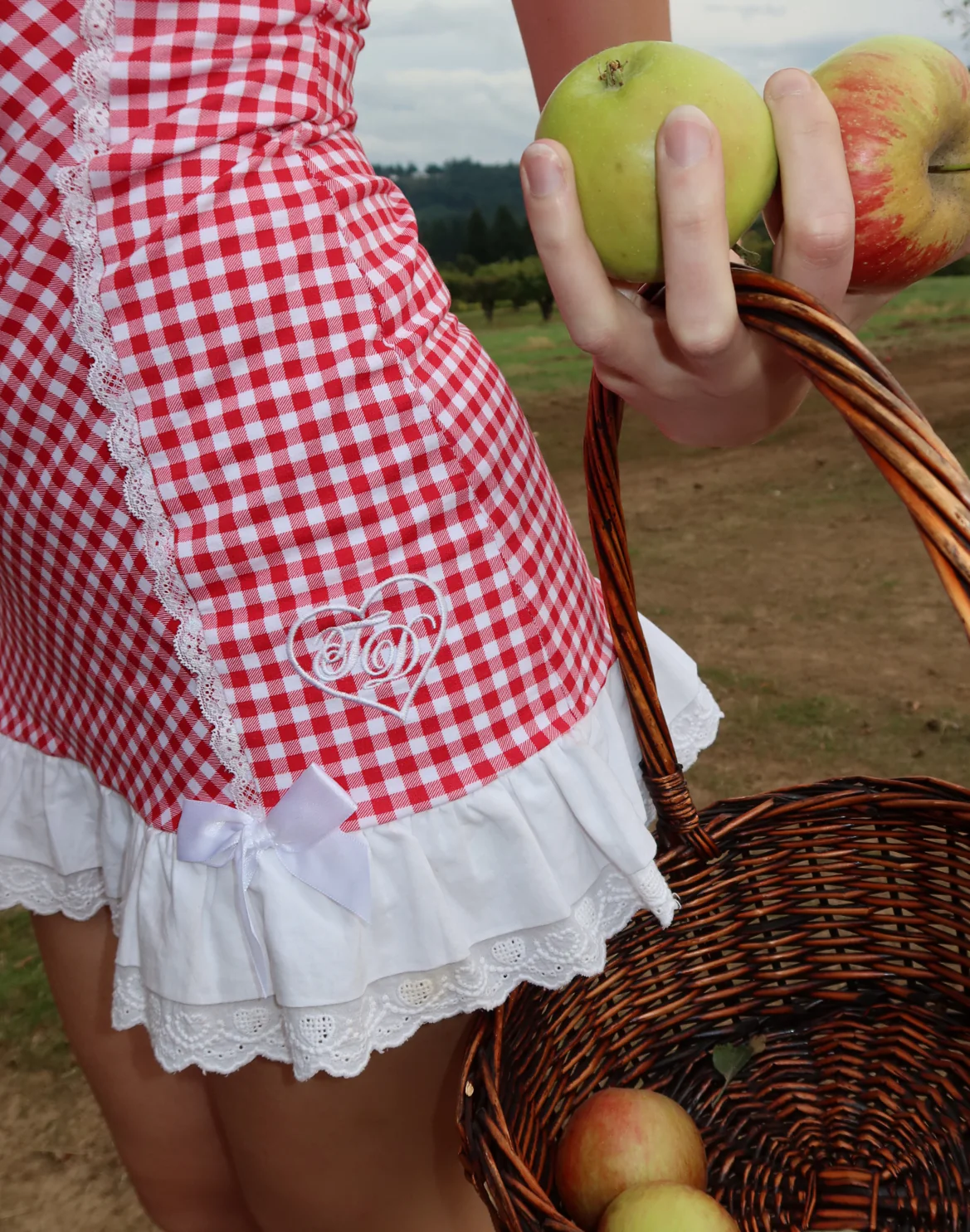 Cherry Doll Milkmaid Dress