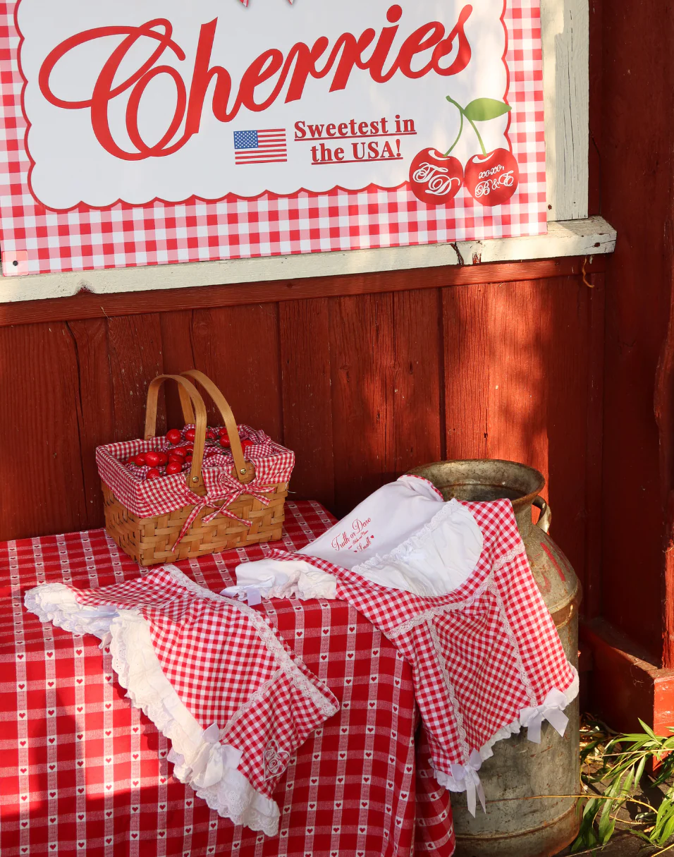 Cherry Doll Milkmaid Top
