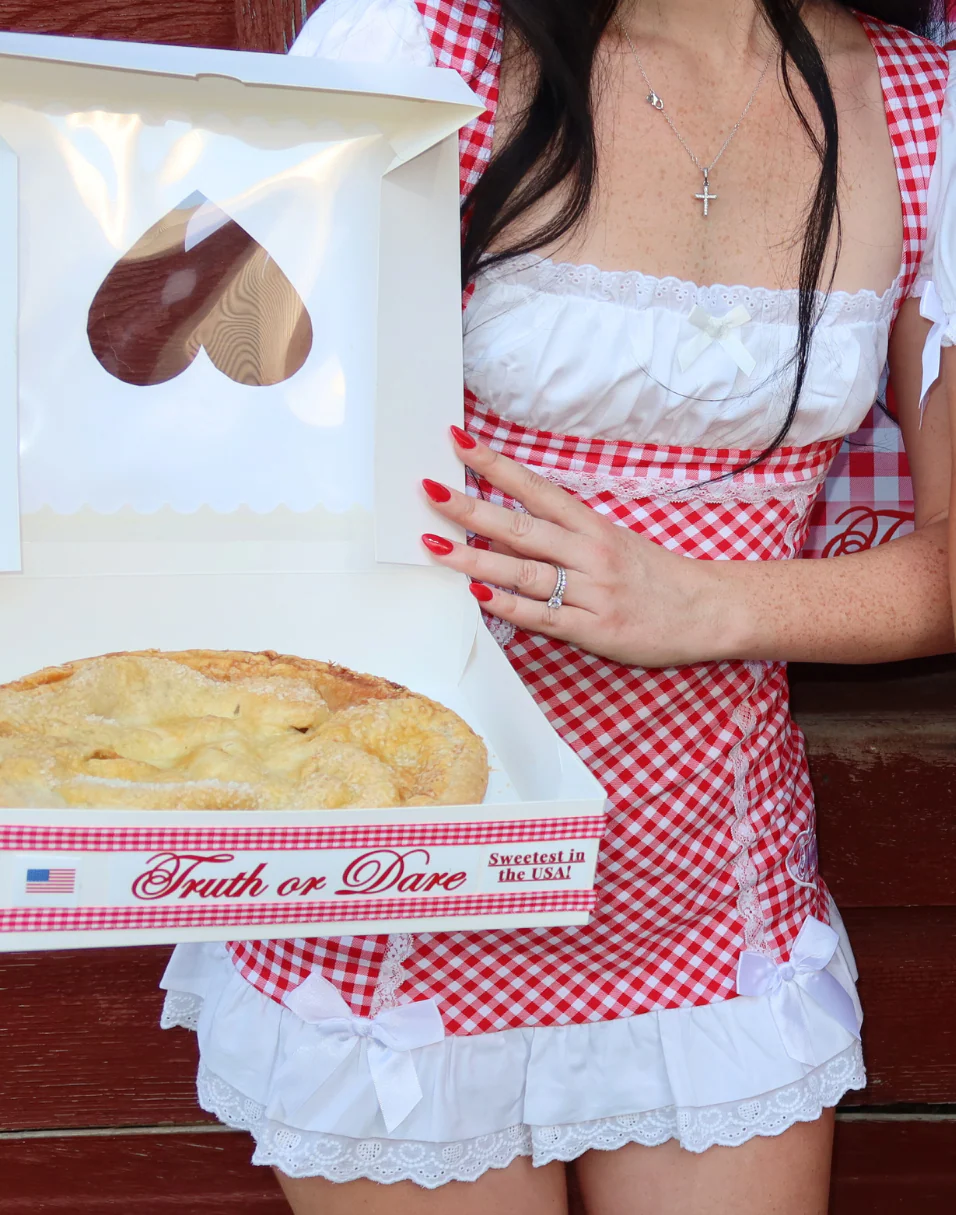 Cherry Doll Milkmaid Dress