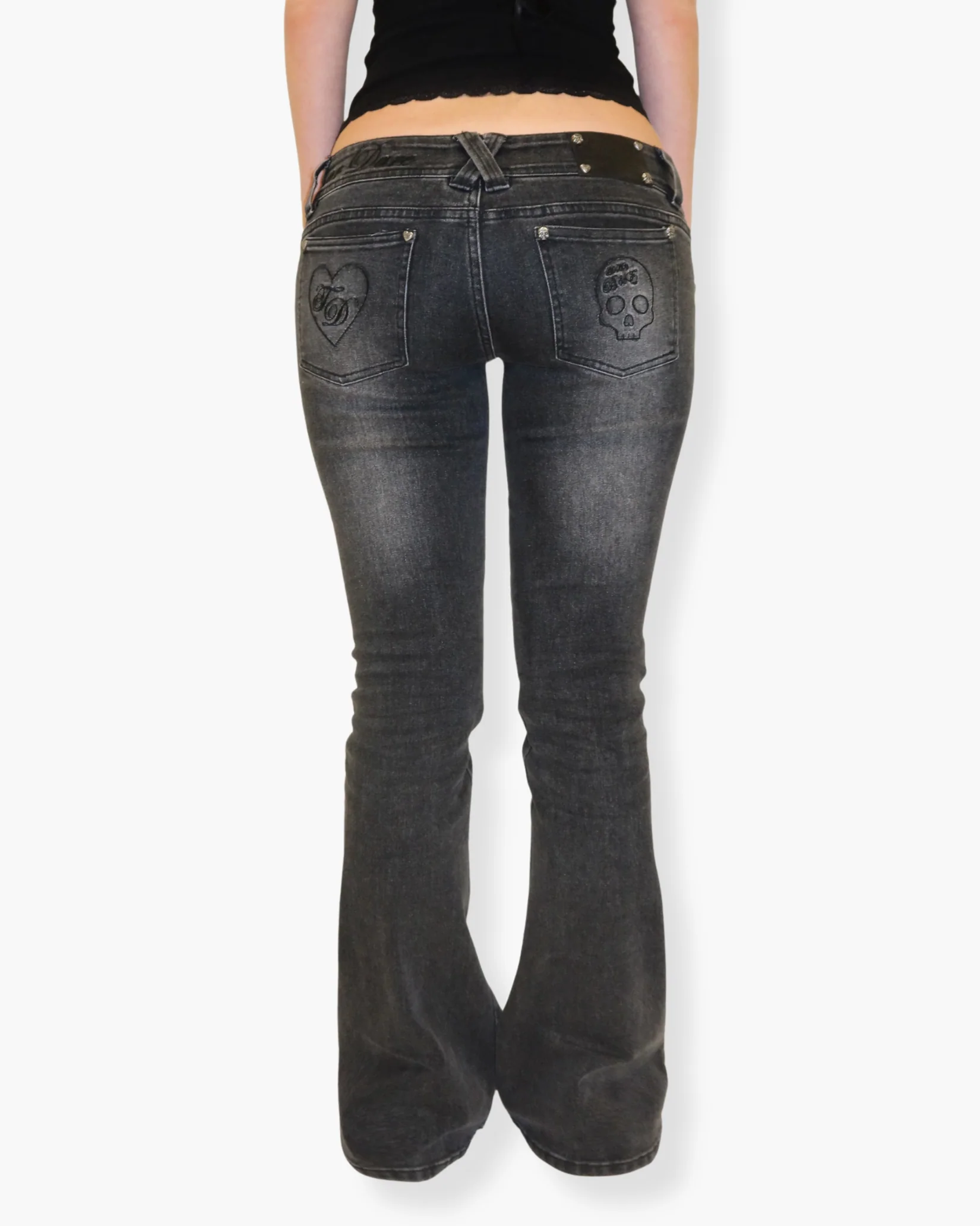 First Edition Low Rise Jeans - Black