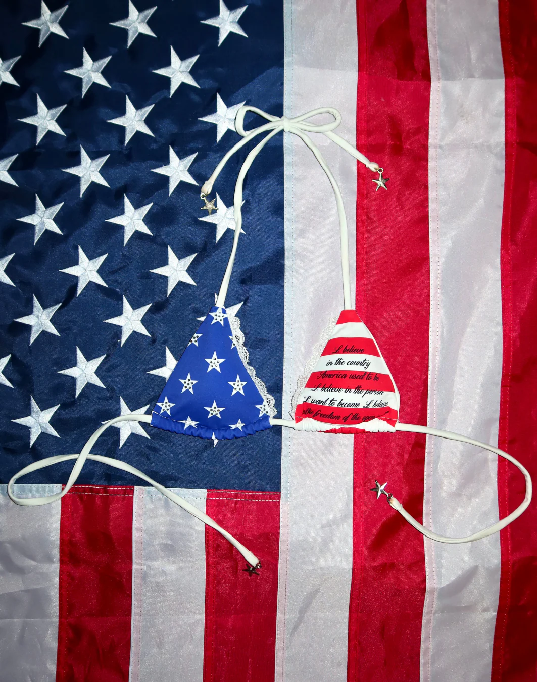 Miss America Micro Bikini Top