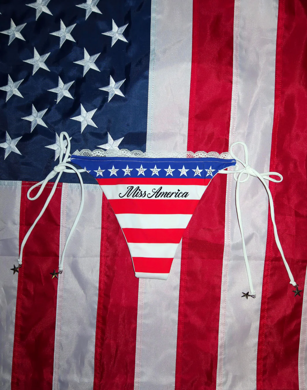 Miss America Micro Bikini Set