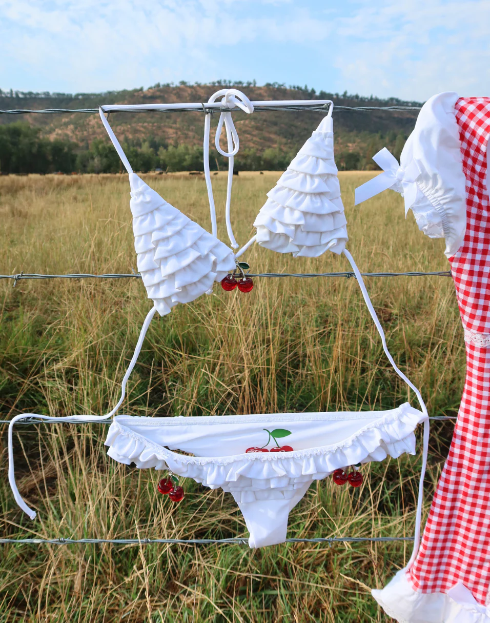 Whipped Cream Bikini Set