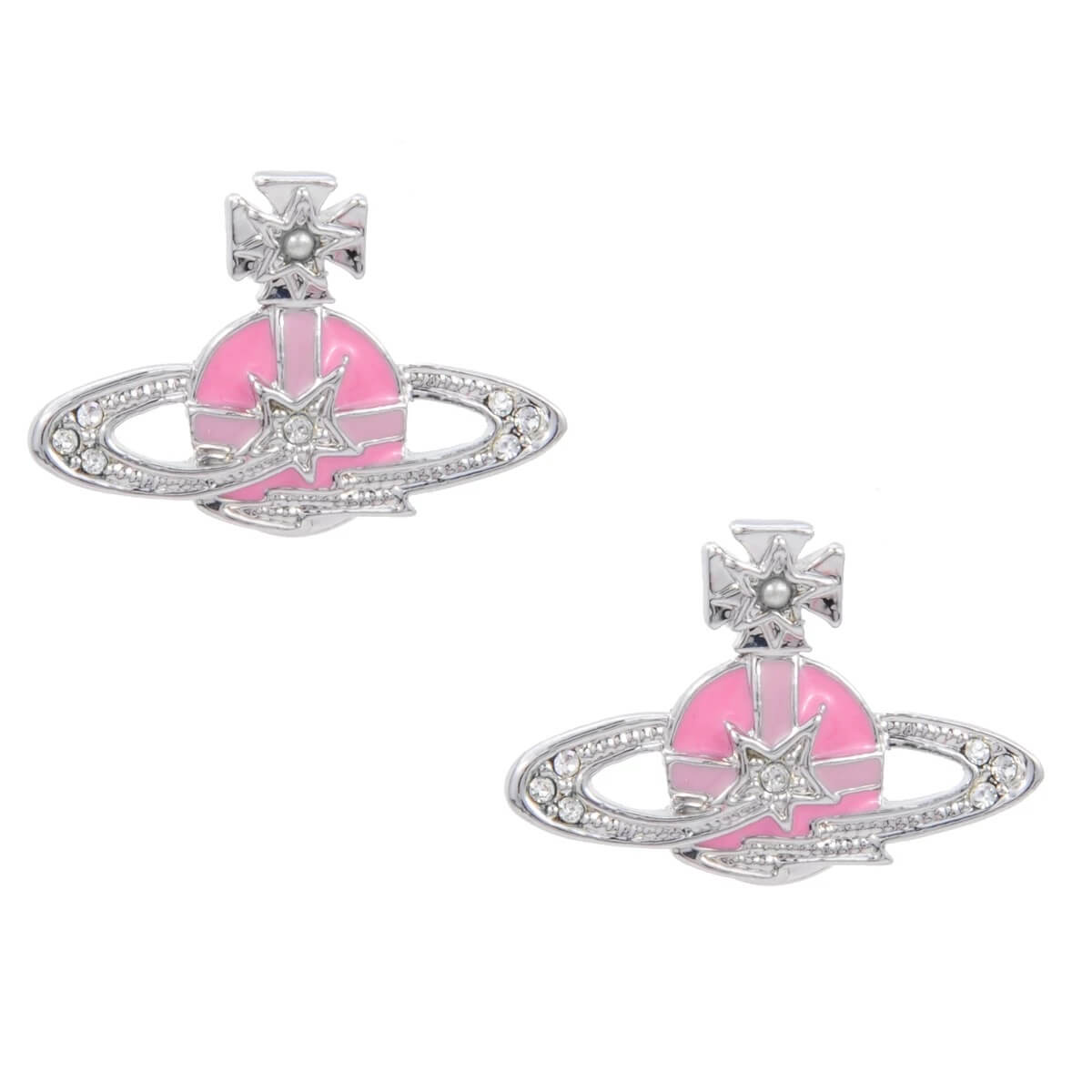 3 Colors Meteors Saturn Earrings