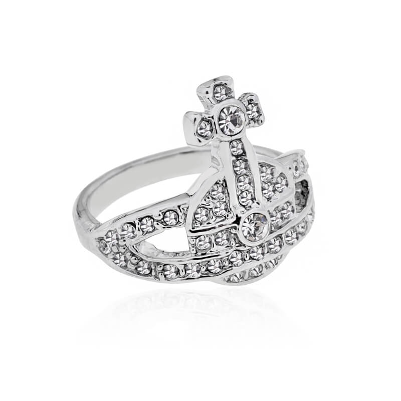 Full Diamond Saturn Ring