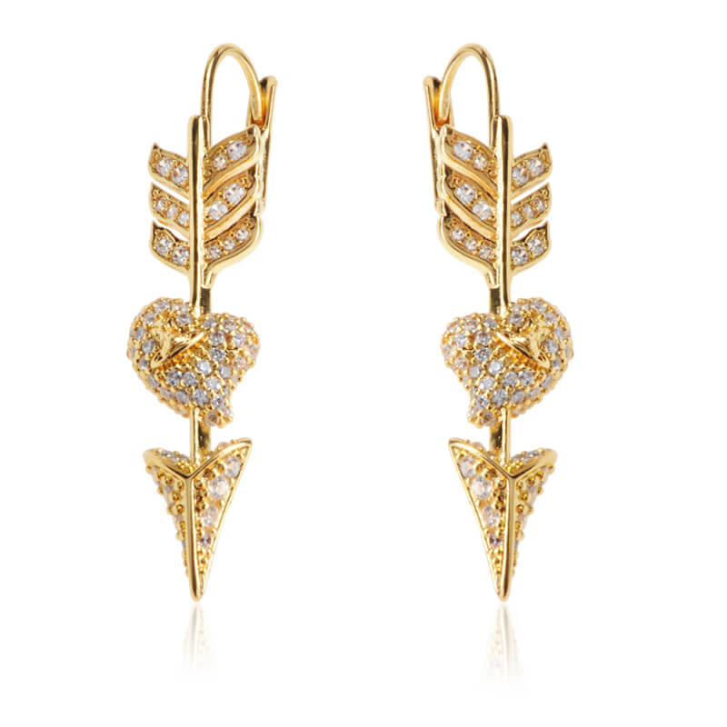 3 Colors Cupid's Arrow Earrings