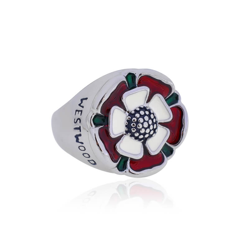 2 Colors TUDOR ROSE Ring