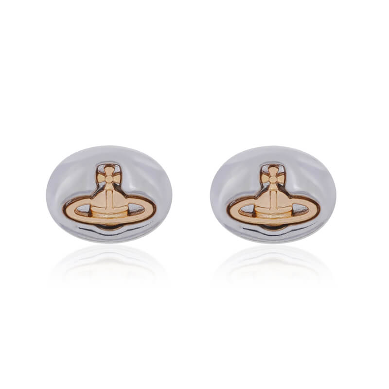 5 Colors Button Saturn Earrings