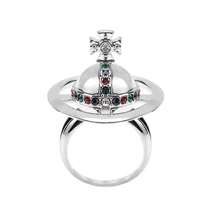 2 Colors Vintage Openable ORB Saturn Ring