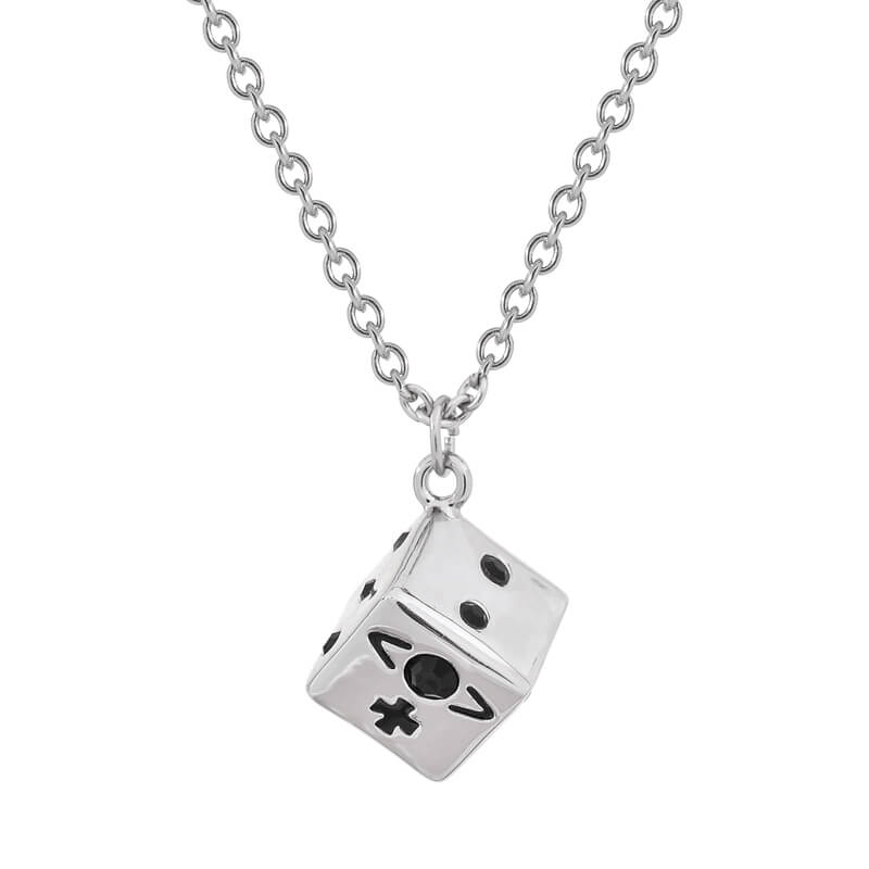 2 Colors HENDRIX Dice Long Necklace