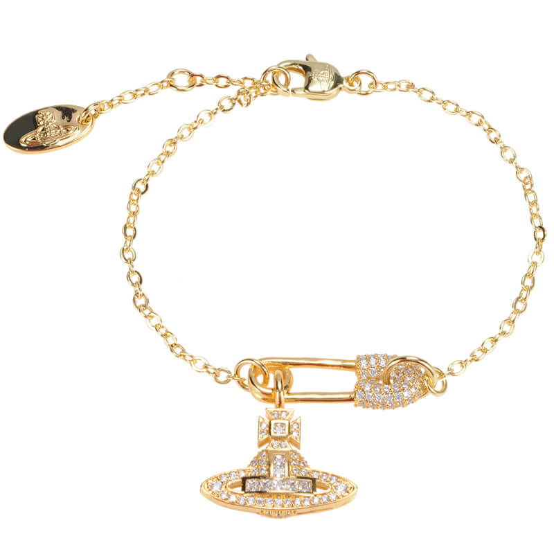 Zirconia Pin Bracelet