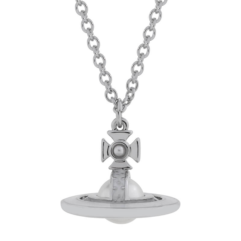 3 Colors SIMONETTA Lacquered Saturn Necklace