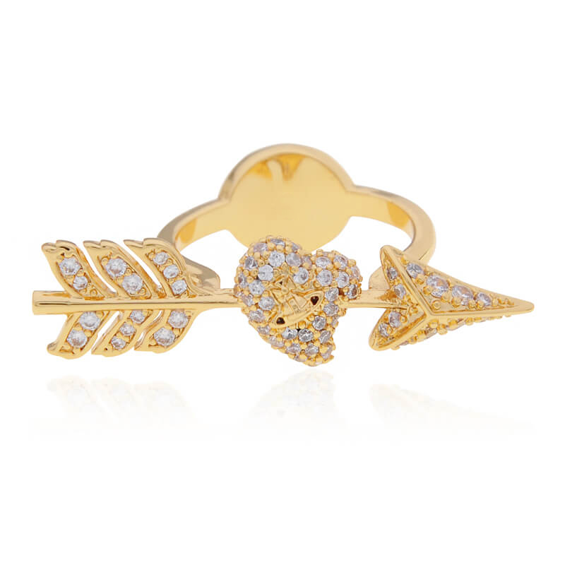 3 Colors Cupid's Arrow Ring