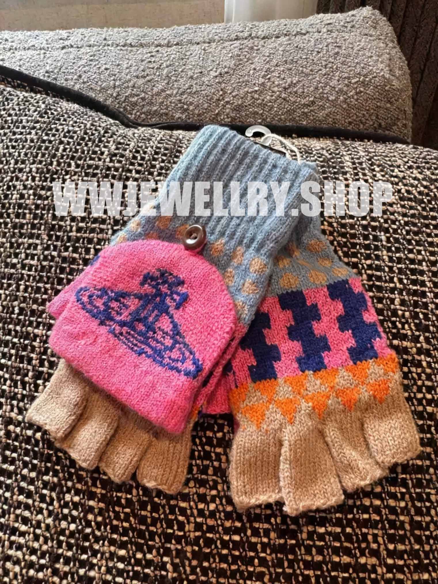 4 Colors FLAGS Half-finger Gloves