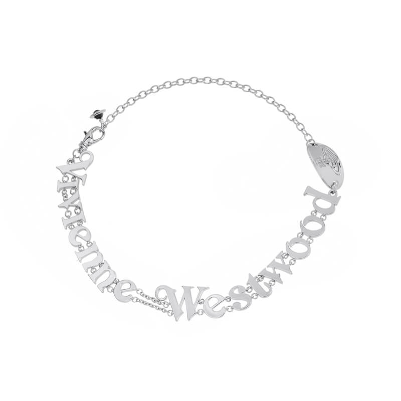 2 Colors RAIMUNDA Alphabet Necklace