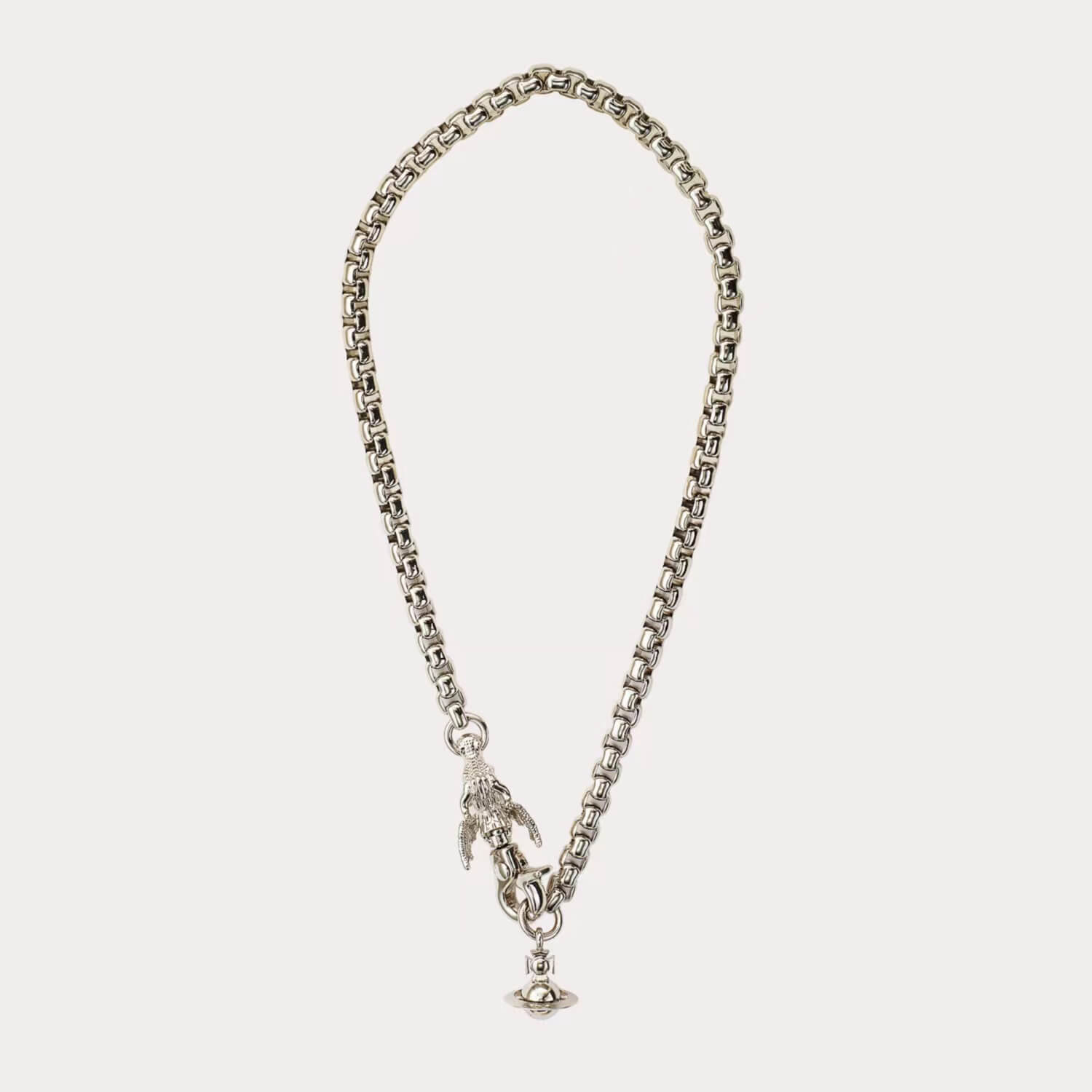 2 Colors Dragon Saturn Necklace