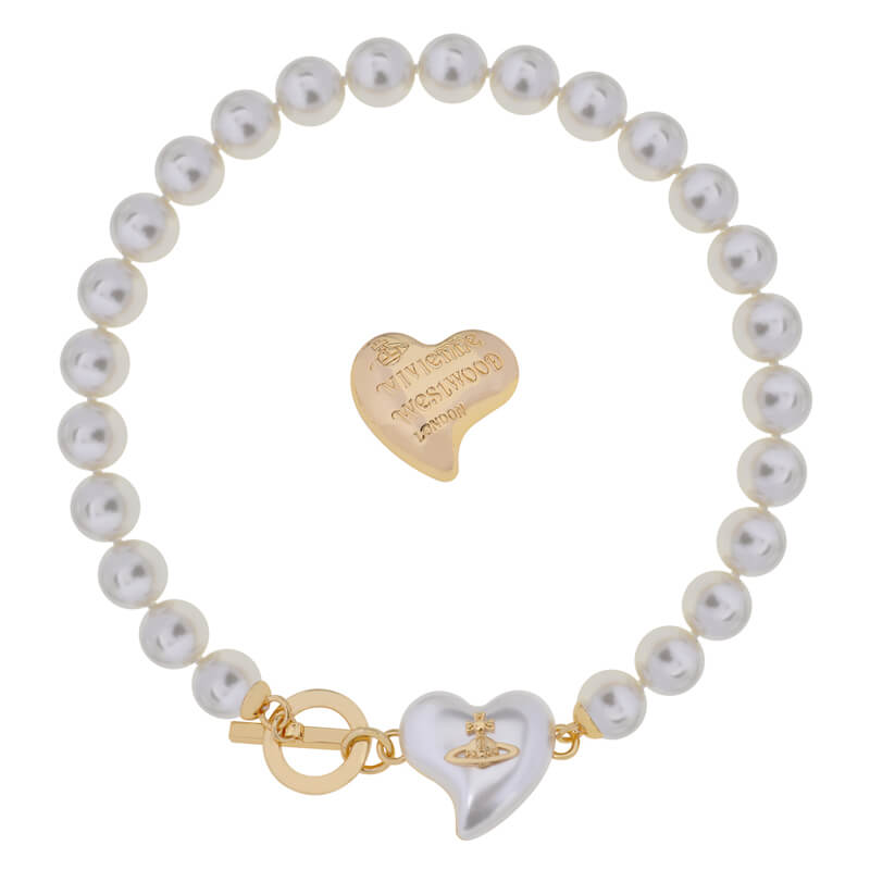 2 Colors Large Resin Heart Necklace