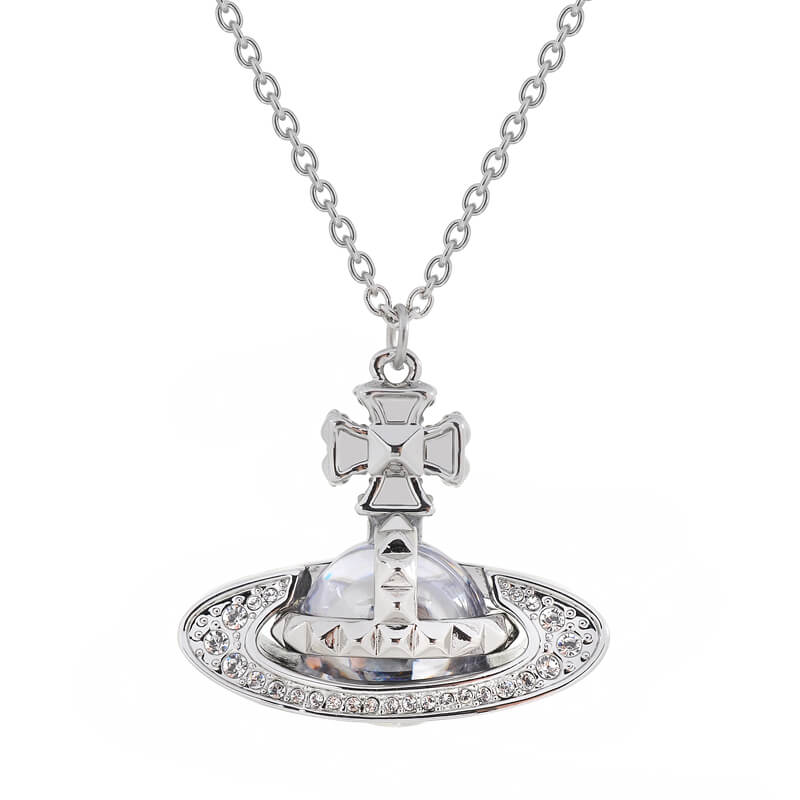 3 Colors PINA Riveted Half-face Necklace