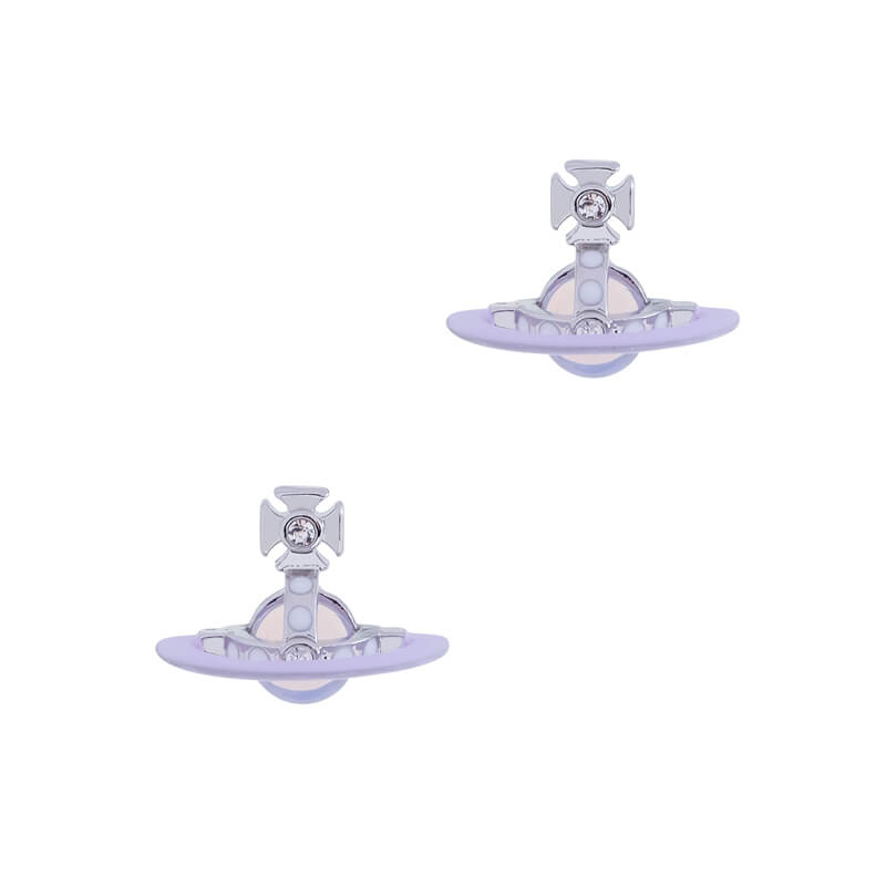 3 Colors PETITE Half-face Orb Earrings