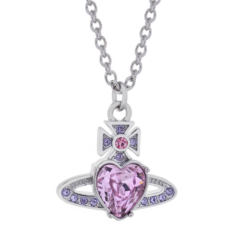 5 Colors ARIELLA Zirconia Love Necklace