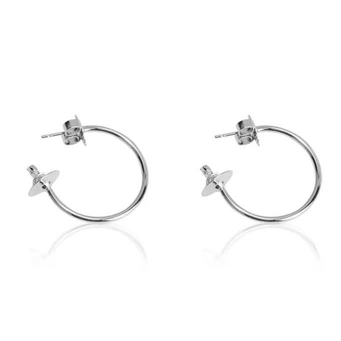 4 Colors Medium Earrings With Orb