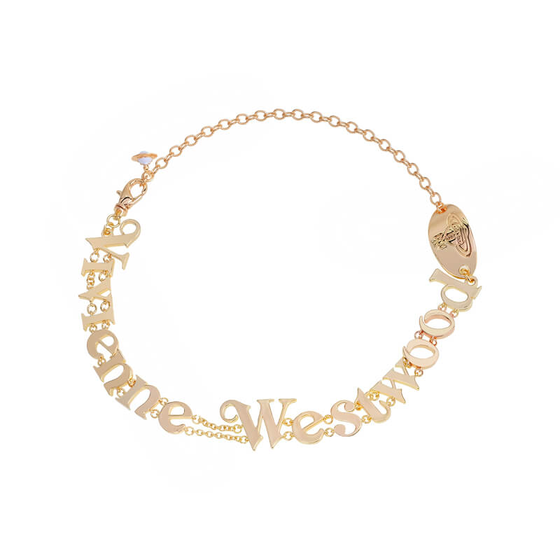 2 Colors RAIMUNDA Alphabet Necklace