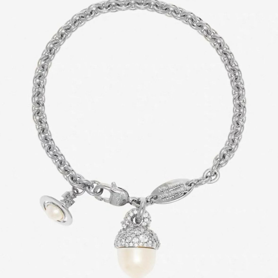 2 Colors LUCILLE Embellished Chain Bracelet