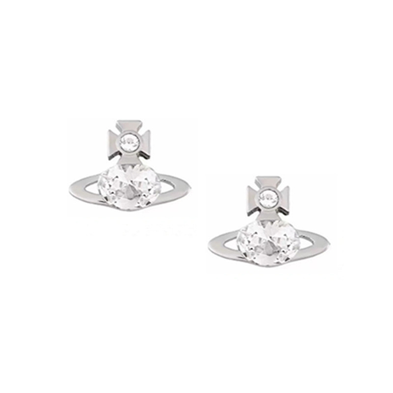 5 Colors ALLIE Oval Zirconia Earrings