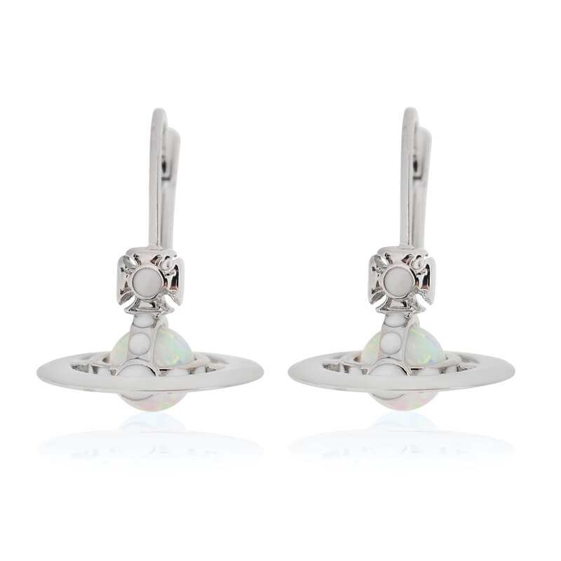 2 Colors ISABELITTA Opal Stone Stereoscopic Earrings