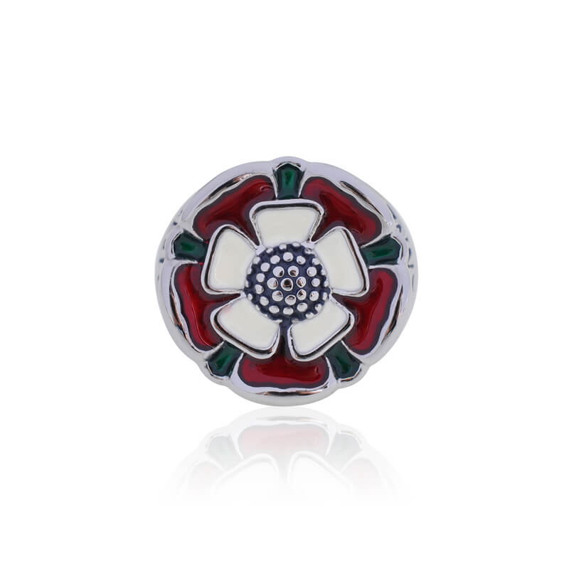 2 Colors TUDOR ROSE Ring