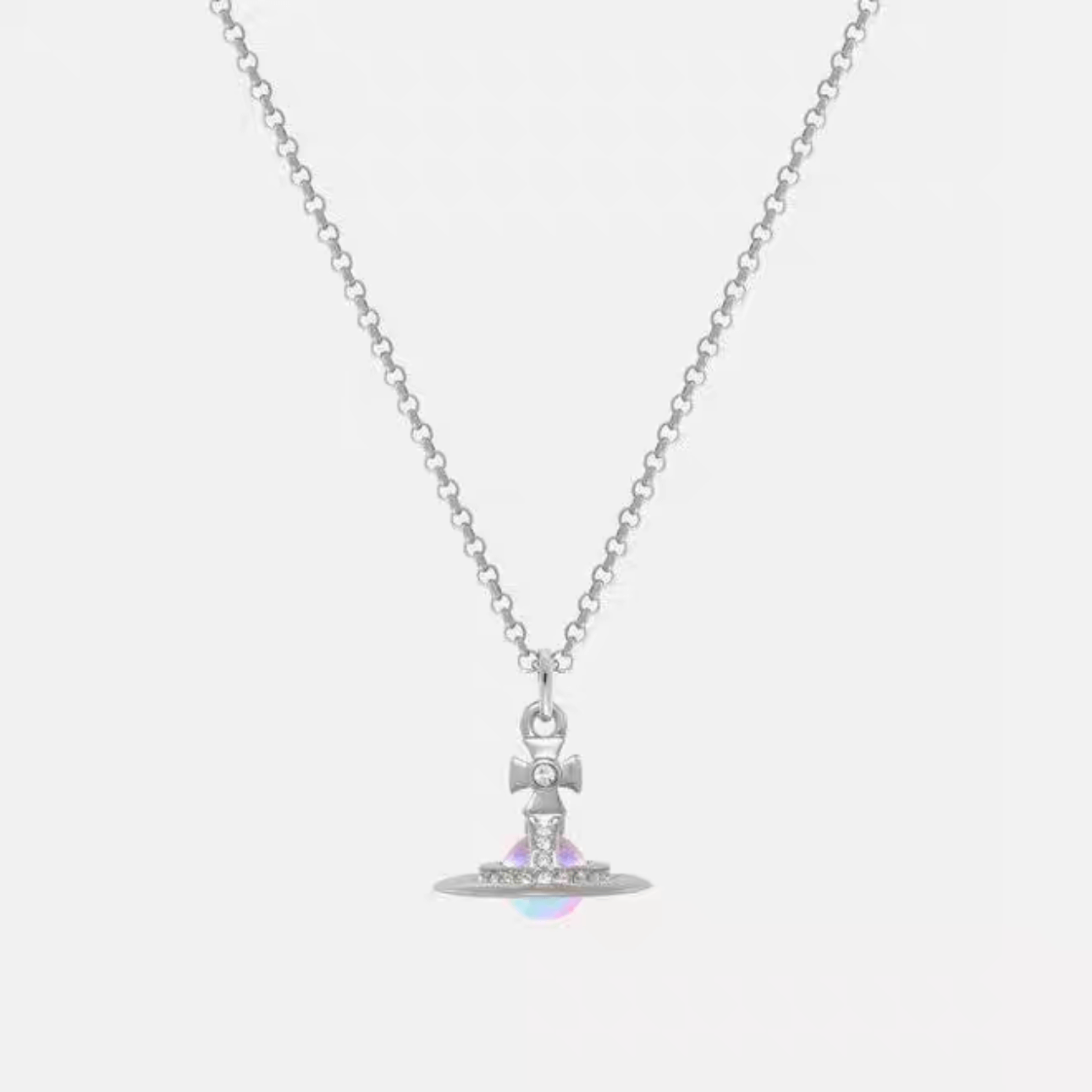 NEW-20MM/10MM/6MM Tiny Orb Pendant Necklace