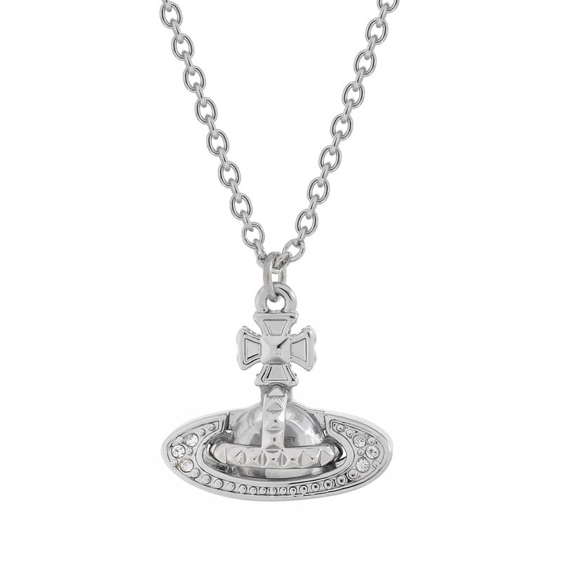 3 Colors PINA Riveted Half-face Necklace