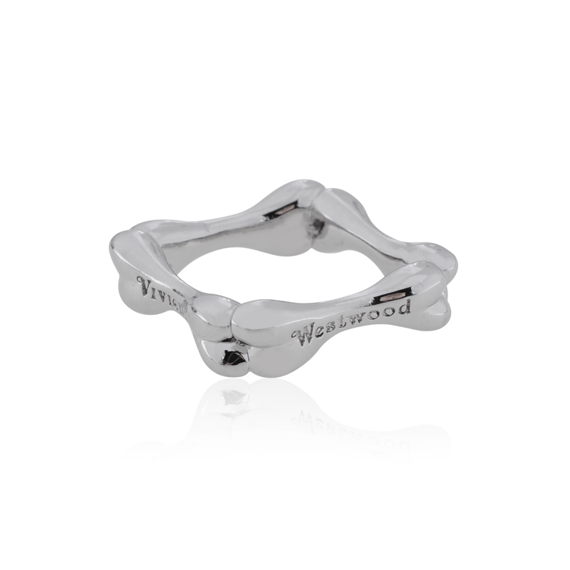 2 Colors Four-section Bone Ring