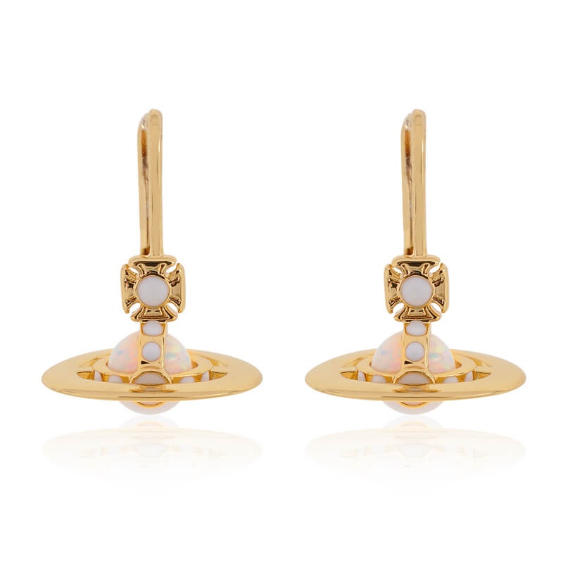 2 Colors ISABELITTA Opal Stone Stereoscopic Earrings