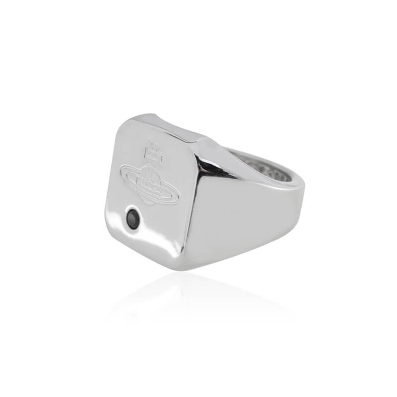 4 Colors CARLO Square Diamond Ring