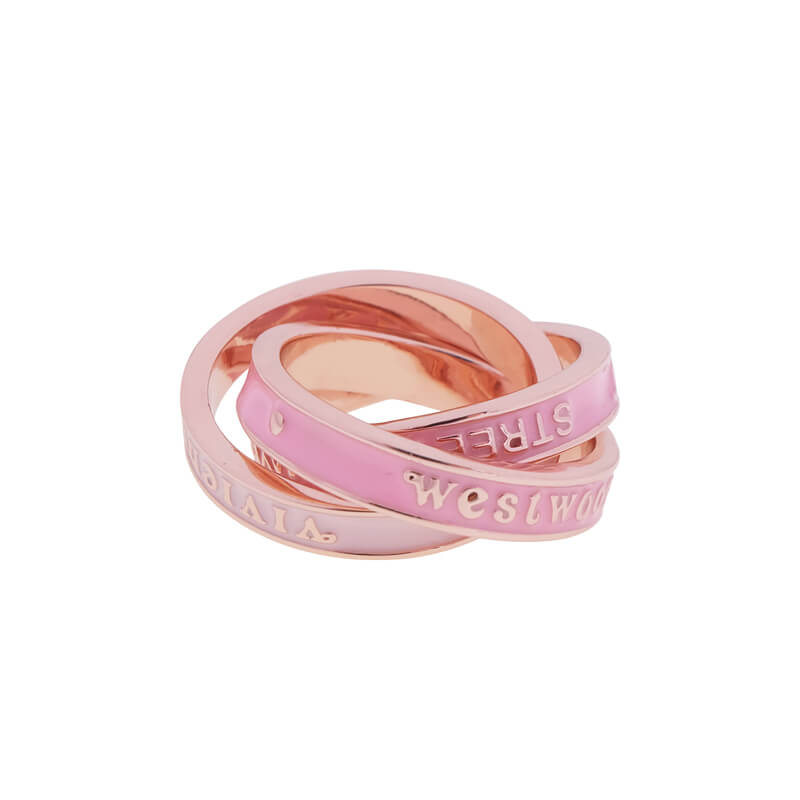 7 Colors PERCY Triple Baked Wrap Ring
